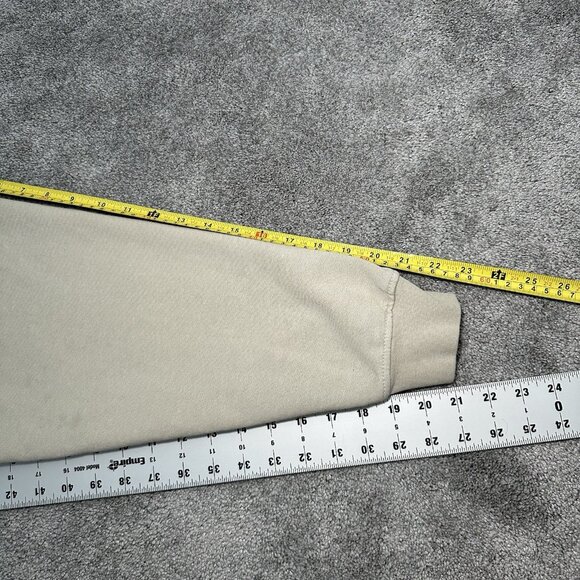 KITH Williams IV Hoodie Half Button Hoodie Mens XL Plaster SS21 - Picture 12 of 12